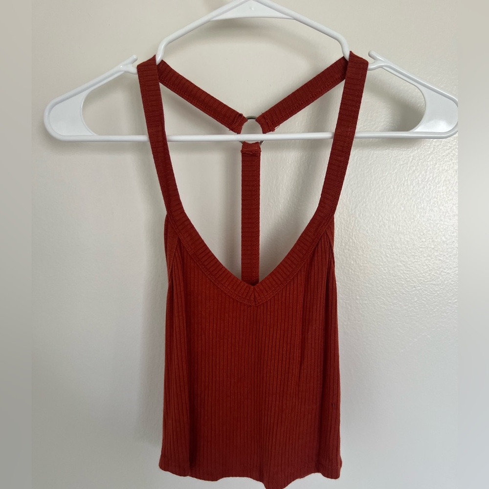 Burnt orange tank top